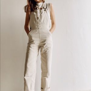 Hey Gang Overalls in Natural